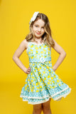 Sour Lemon Dress and Bloomer set