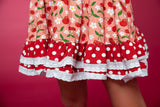 Sweet Cherry Dress and Bloomer set