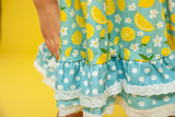 Sour Lemon Dress and Bloomer set