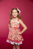 Sweet Cherry Dress and Bloomer set