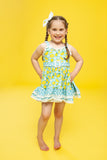 Sour Lemon Dress and Bloomer set