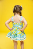 Sour Lemon Dress and Bloomer set