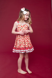 Sweet Cherry Dress and Bloomer set