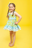 Sour Lemon Dress and Bloomer set