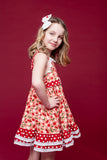 Sweet Cherry Dress and Bloomer set