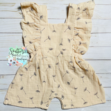 Linen Romper  *RTS*